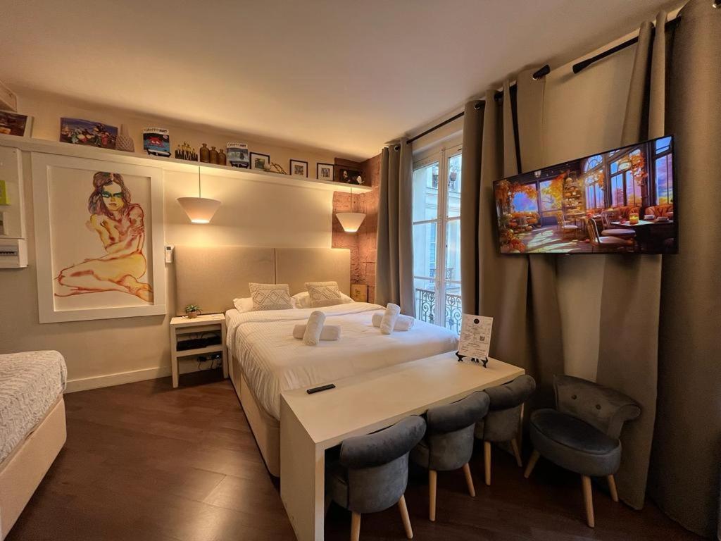 Апартаменты Studio Pompidou - Rue Des Temples 3 Places Париж Экстерьер фото