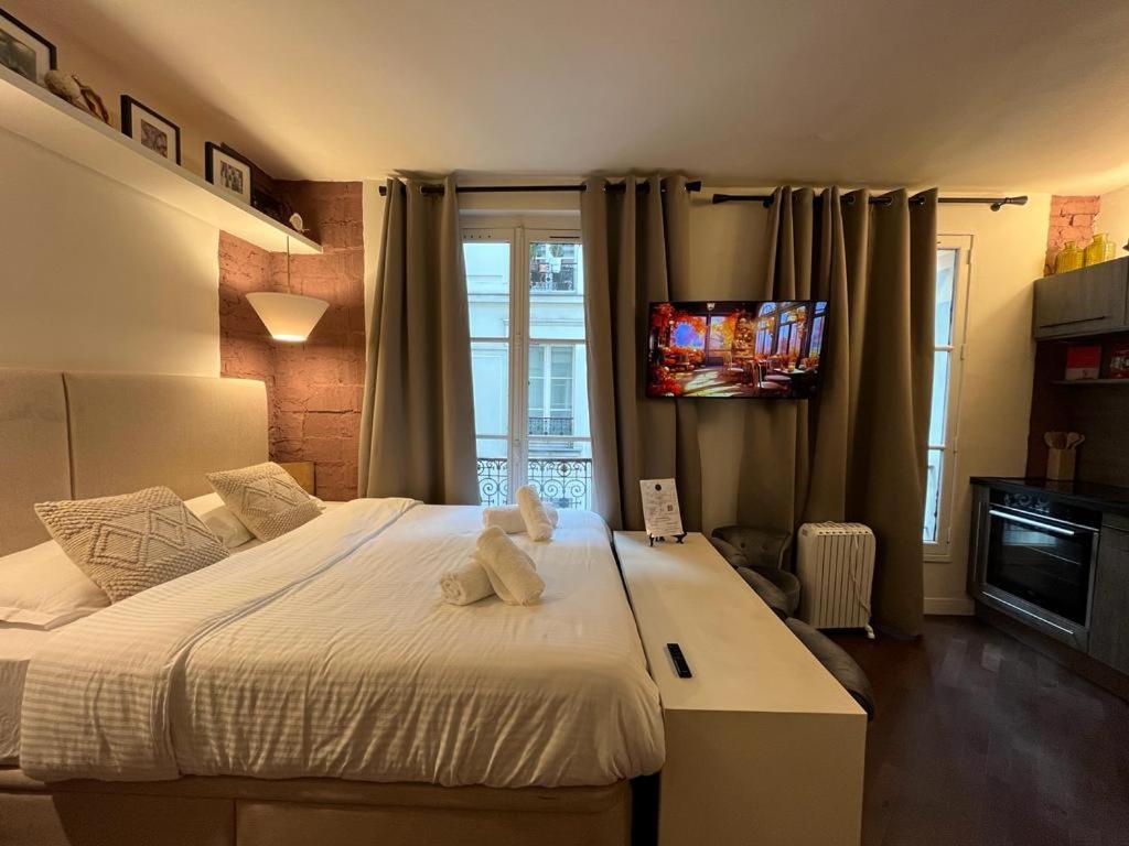 Апартаменты Studio Pompidou - Rue Des Temples 3 Places Париж Экстерьер фото