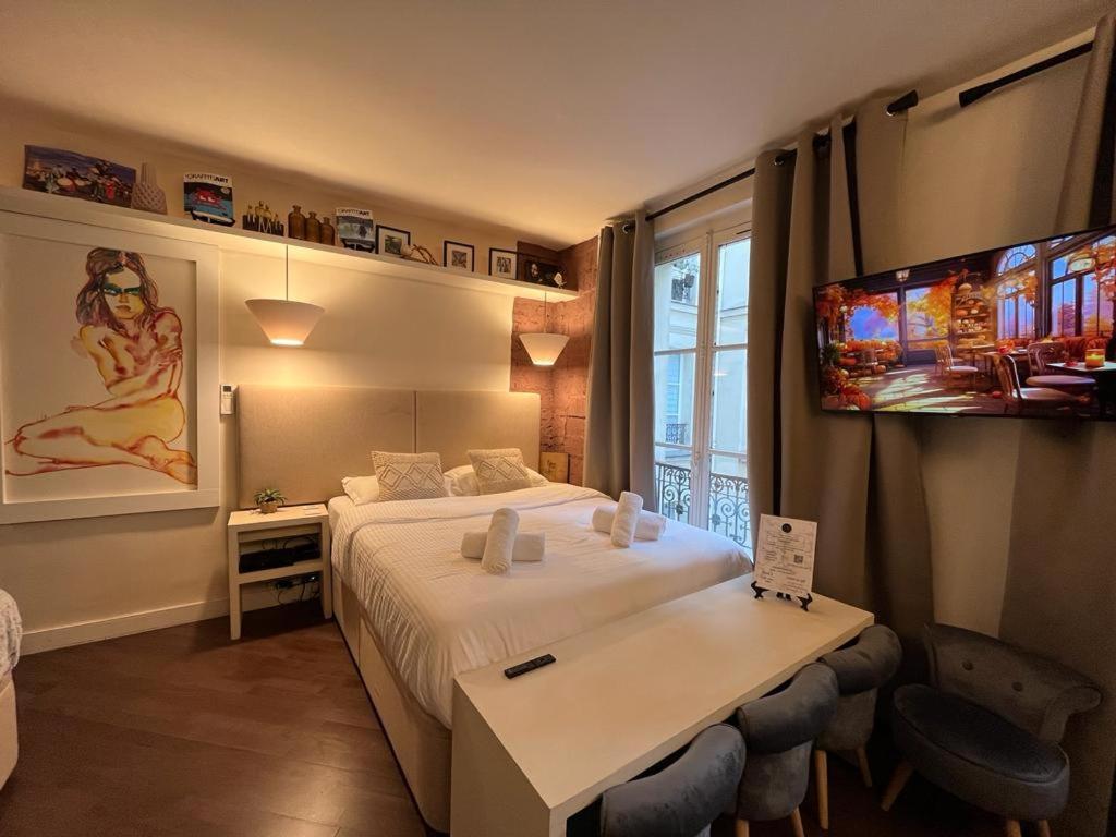 Апартаменты Studio Pompidou - Rue Des Temples 3 Places Париж Экстерьер фото